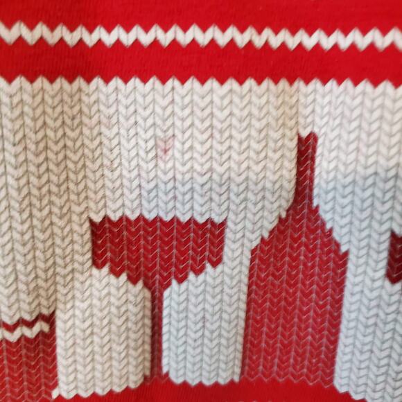 Kahlua Christmas Holiday Long Sleeve Tee Womens Size Small Red - Picture 2 of 4